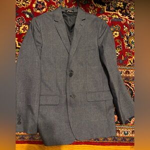 Tommy Hilfiger Charcoal Plaid Blazer